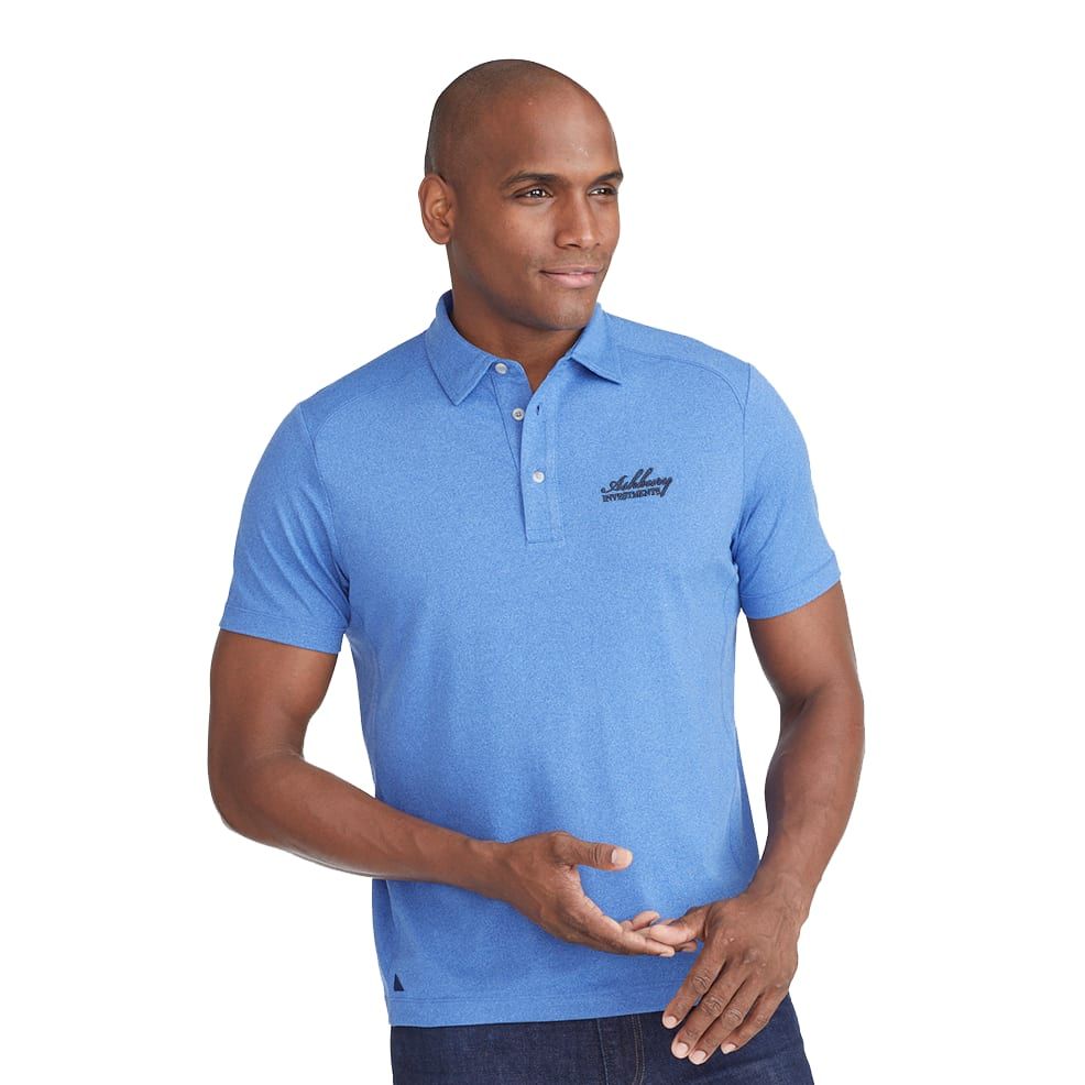 UNTUCKit Men's Performance Short Sleeve Polo Shirt
